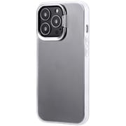 LP-IP21SHSWH [iPhone 13 Pro用 スタンド付 耐衝撃 ハイブリッドケース SHELL STAND フロストホワイト]