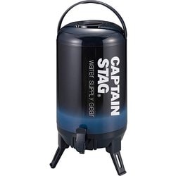 最後まで注げる!ウォータージャグ10L ウォータータンク ジャグ ネイビー UE-2034