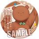 うらみちお兄さん 缶バッジ クマオ君 [キャラクターグッズ]