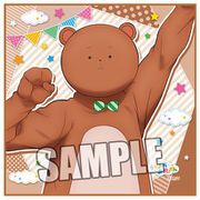 うらみちお兄さん マイクロファイバーミニタオル クマオ君 [キャラクターグッズ]