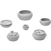 MAC35199 1/35 ディティールアップパーツ ジオラマアクセサリー 料理用の大器 [プラモデル用パーツ]