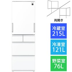 ヨドバシ.com - シャープ SHARP SJ-G415H-W [冷蔵庫 (412L・どっちも