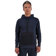 Hoodie M 119.00343 Navy Lサイズ [フィットネス パーカー メンズ]