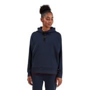 Hoodie 219.00345 Navy Mサイズ [フィットネス ヨガ パーカー レディース]