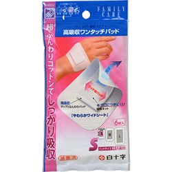 高吸収ワンタッチパッド Sサイズ 6枚入