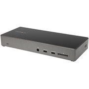USB Type-C & USB Type-A対応ドッキングステーション/ノートパソコン拡張USB 3.0ドック/4K60Hz対応HDMI & DiplayPortデュアルモニター/6ポートUSB-Aハブ/ギガビット有線LAN/USB 3.1/3.2 Gen 1/Windows & Mac対応 DK30A2DHU
