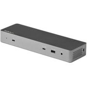 Thunderbolt 3 ドック/USB-C互換サンダーボルト3ドッキングステーション/4K60Hzデュアルモニタ(DisplayPort 1.4 & HDMI 2.0対応)/シングル8Kモニタ対応/96W USB PD/5ポートUSB 3.2ハブ/ギガビット有線LAN/3.5mmステレオミニ/Windows & Mac対応 TB3CDK2DH