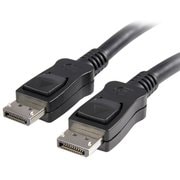 ラッチ付きDisplayPort 1.2 ケーブル 2m オス/オス 4K2K対応 DISPL2M