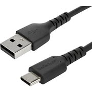 USB-A - USB-C ケーブル 1m USB 2.0準拠 ブラック RUSB2AC1MB