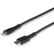 USB-C - Lightning ケーブル 1m Apple MFi認証 ブラック RUSBCLTMM1MB