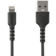 ライトニングケーブル 1m ブラック Apple MFi認証Lightning - USBケーブル RUSBLTMM1MB