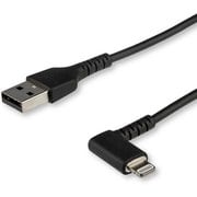 L型ライトニングケーブル 2m Apple MFi認証Lightning - USB L字ケーブル RUSBLTMM2MBR