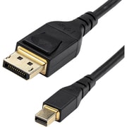 Mini DisplayPort - DisplayPort 1.4 ケーブル/2m/VESA規格認定品/8K60Hz、4K120Hz対応/Mini DP - DP 変換モニターケーブル/HBR3/HDR DP14MDPMM2MB