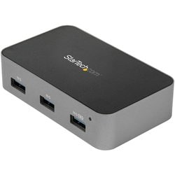 4ポートUSB-Cハブ/セルフパワー対応（ACアダプタ付属）/USB Type-C - 4x USB-A/USB 3.1/3.2 Gen 2 （10Gbps）/急速充電ポート搭載（USB BC Rev. 1.2準拠） HB31C4AS