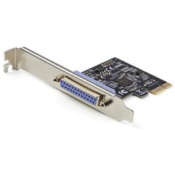 パラレル1ポート増設 PCI Expressインターフェースカード/SPP、ECP転送モード対応/パラレルポート搭載プリンター、スキャナー、プロッター対応/1x DB25 IEEE 1284準拠 PCIe拡張ボード/標準＆ロープロファイル対応 PEX1P2