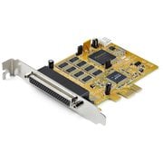 シリアル8ポート増設PCI Expressインターフェースカード/16C1050 UART内蔵/8x RS232C PCIe拡張カード/15kV ESD保護/Windows & Linux対応 PEX8S1050