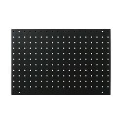 スチールパンチングボード 有孔ボード 300×450 ブラック