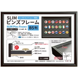 SLIMピンズフレーム B5判 ブラック SPF-B5-BK