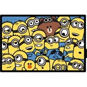 BROWN＆MINIONS ガラスワイヤレススピーカー 大集合 MINI-282B