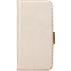 PG-21NFP05BE [iPhone 13 Pro用 フリップカバー ベージュ]