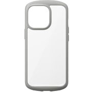 PG-21NGT02GY [iPhone 13 Pro用 ガラスタフケース ラウンドタイプ グレー]