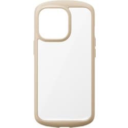 PG-21PGT02BE [iPhone 13 Pro Max用 ガラスタフケース ラウンドタイプ ベージュ]