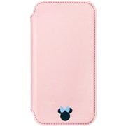 PG-DGF21J02MNE [iPhone 13 mini用 ガラスフリップケース ミニーマウス]