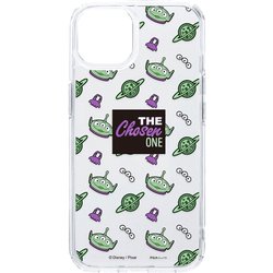 PG-DPT21J04LGM [iPhone 13 mini用 抗菌ハイブリッドケース エイリアン]