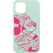 PG-DSC21J02MNE [iPhone 13 mini用 抗菌スリムシリコンケース ミニーマウス]