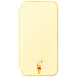 PG-DGF21K04POO [iPhone 13用 ガラスフリップケース くまのプーさん]