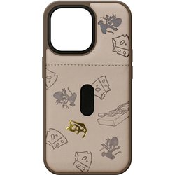 PG-WPT21N02TAJ [iPhone 13 Pro用 タフポケットケース トムとジェリー/モカ]