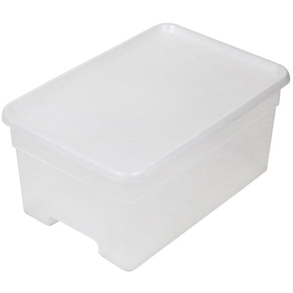 収納ボックス オンボックス L フタ付き クリア プラスチック NOB-LCL