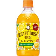 クラフトボスレモンティー ホット 450ml×24本