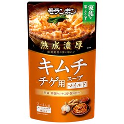 熟成濃厚キムチチゲ用スープ マイルド 750g