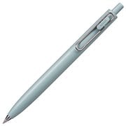 ゲルインクボールペン uni-ball one (ユニボール ワン) F 0.5mm ノック式 スタビライザー機構搭載 インク色:黒 本体色:葉雫(Fグリーン) UMNSF05F.6