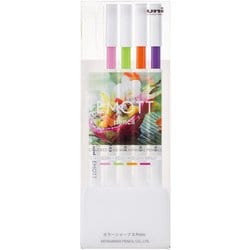 カラーシャープペン EMOTT pencil（エモットペンシル） 0.9mm シャープ4本+替芯セット NO.2 トロピカルカラー M9EM4CL.NO2