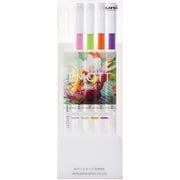 カラーシャープペン EMOTT pencil(エモットペンシル) 0.9mm シャープ4本+替芯セット NO.2 トロピカルカラー M9EM4CL.NO2