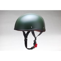 Mattedダックテールヘルメット マットグリーン 57～60cm（排気量125cc以下対応） BH50GR