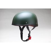 Mattedダックテールヘルメット マットグリーン 57~60cm(排気量125cc以下対応) BH50GR