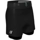 トレイル 2イン1 ショーツ Trail 2-in-1 Short AM00007B BLACK Mサイズ(腰周り:94-102cm) [コンディショニングウェア ショートパンツ メンズ]