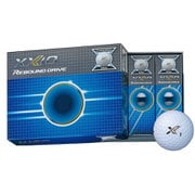 XXIO リバウンド フレーム Xエディション ホワイト DZ 2021年モデル [ゴルフボール 1ダース（12球入）]