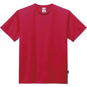 4.3オンスドライＴシャツ（ポリジン加工） MS1154 3 レッド 150サイズ [アウトドア トップス キッズ]