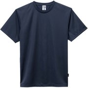 4.3オンスドライＴシャツ（ポリジン加工） MS1154 8 ネイビー 130サイズ [アウトドア トップス キッズ]