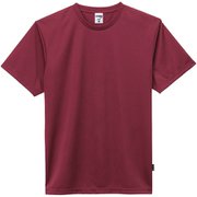 4.3オンスドライＴシャツ（ポリジン加工） MS1154 23 バーガンディ 130サイズ [アウトドア トップス キッズ]