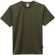 4.3オンスドライＴシャツ（ポリジン加工） MS1154 24 カーキ Mサイズ [フィットネス 半袖シャツ メンズ]