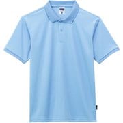 ベーシックドライポロシャツ（ポリジン加工） MS3120 6 サックス GSサイズ [フィットネス シャツ レディース]