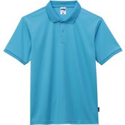 ベーシックドライポロシャツ（ポリジン加工） MS3120 26 ターコイズ GSサイズ [フィットネス シャツ レディース]