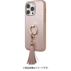 AC-P21P-SYG PK [iPhone 13 Pro用 シャイニーバックカバーケース ピンク]