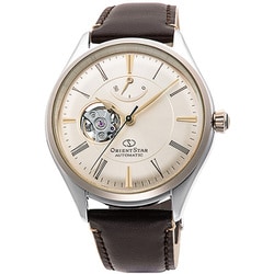 ORIENT STAR（オリエントスター） Classic（クラシック） SEMI SKELETON（セミスケルトン） 機械式 自動巻き（手巻付き） 皮革バンド メンズ RK-AT0201G