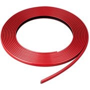 K426 [車外用品 マルチモール 幅8mm 長さ4m カラー：光沢レッド]